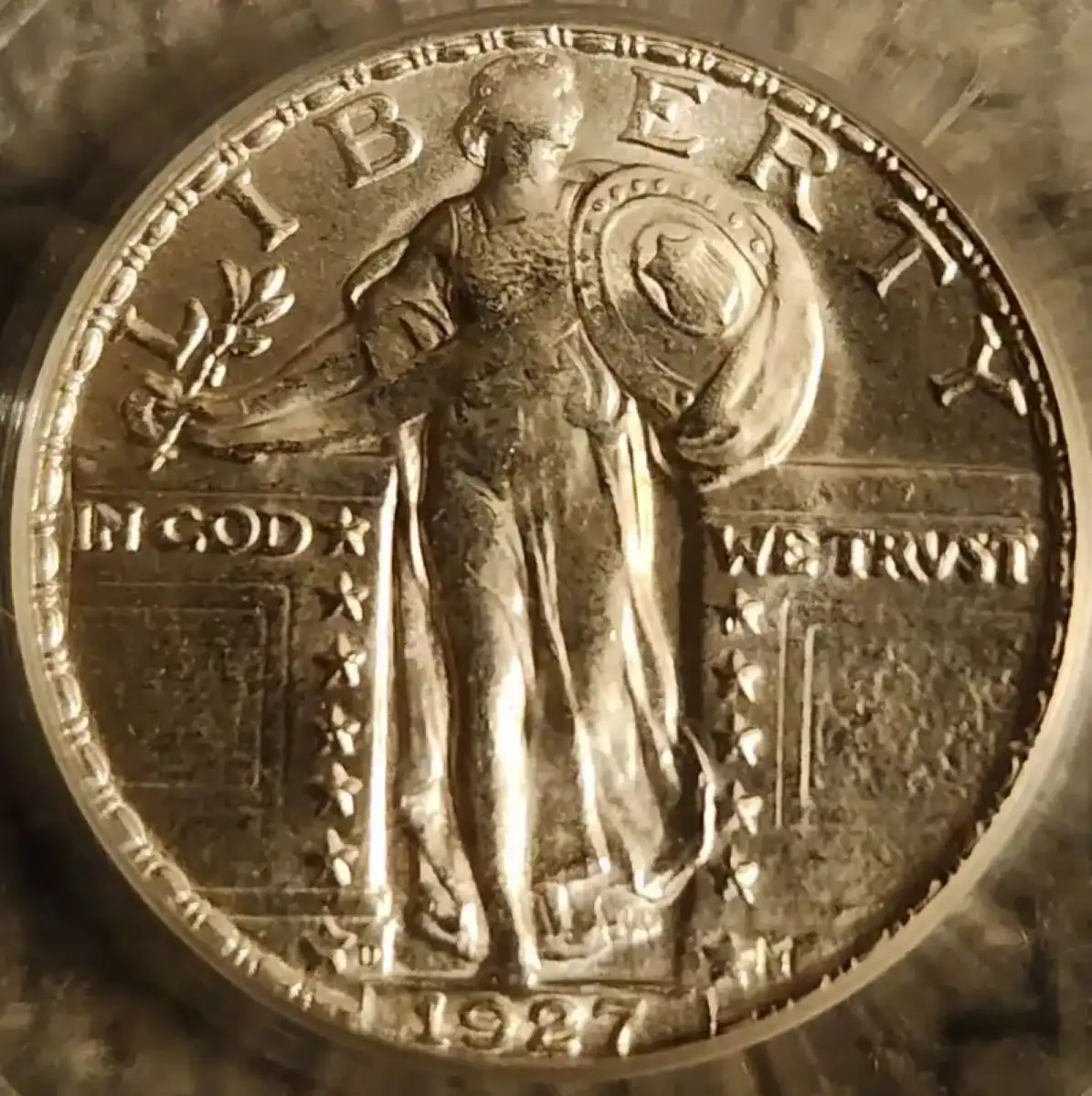 Undergraded-1927-D-Standing-Liberty-Quarter?-Sleeper?-Value?